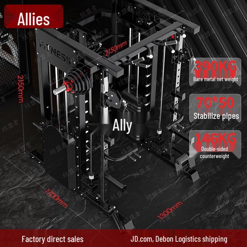 Alliance Home Gym Smith Machine Power Rack