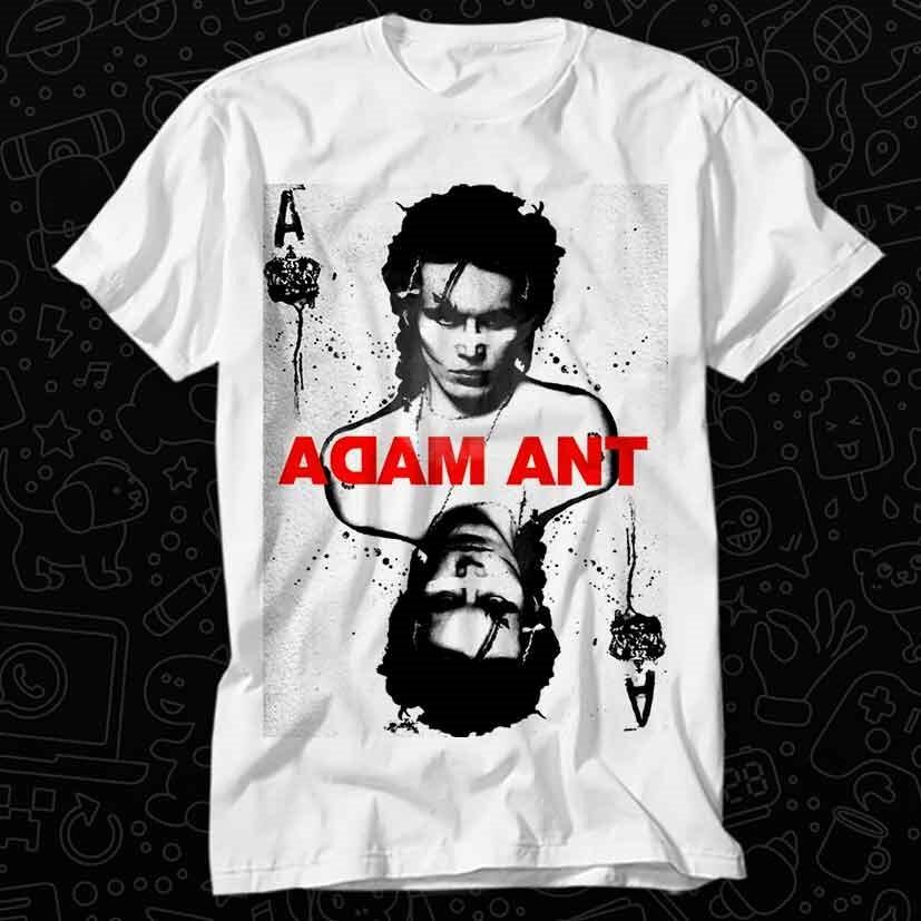 

Ace of Ants Adam Ant Playing Card Joker T Shirt 396 S
