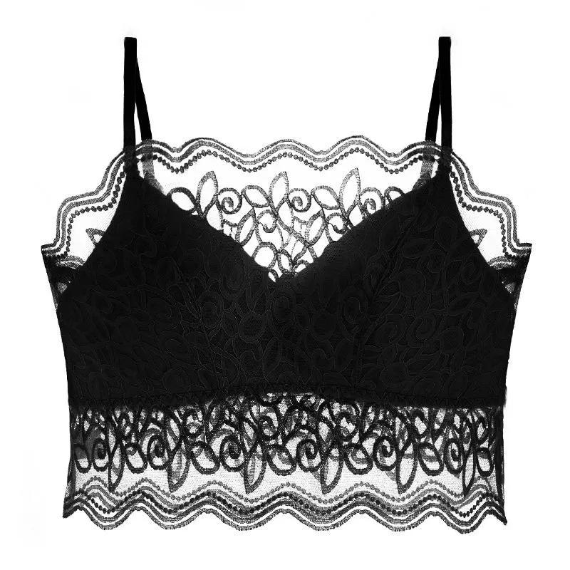 

Без бретелек антибликовый сексуальный кружевной бюстгальтер с подушкой на спине и груди, нижний слой, красивая спинка, без бретелек, бюстгальтер-майка M