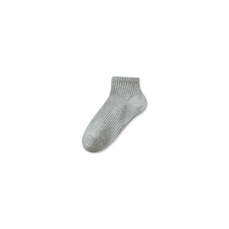 Men's Socks, Spring and Autumn Sweat-absorbing and Antibacterial Sports Socks, Autumn and Winter Anti-pilling Mid-calf Socks