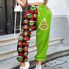 Women's Casual Fashion Christmas Printed Casual Sweatpants Elastic Waist Drawstring Pants