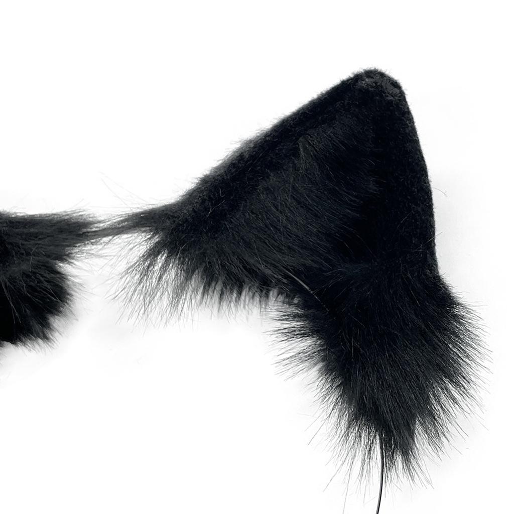 Cosplay Animal for Cat Ears Headdress Soft Kitten Ears Headband Kawaii Hair Prop