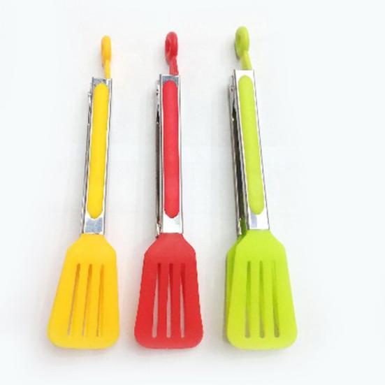 Kitchen Tongs Rust-Resistant Smooth Silicone Premium Stainless Steel Locking Tongs for Cooking