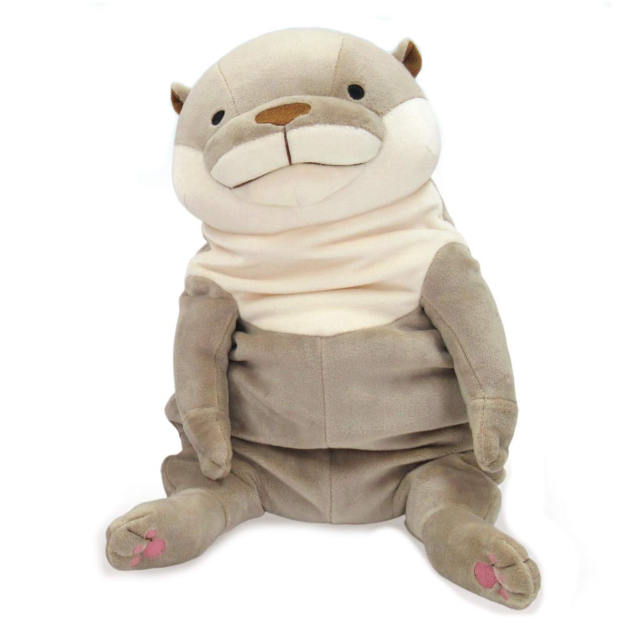 

Shinada Global Mochi Series Mochi Cute Gray 22 x 22 x 30 см плюшевая игрушка выдра (L) МОКВ-0350Г
