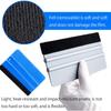 Vinyl Wrap Squeegee Window Film Screen Pretector Squeegee 4 Size Scratch-Free Scraper Tool for Decals Adhesive Vinyl Wallpaper