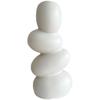 Nordic Ins Style Light Luxury Plain Embryo Ceramic Vase Living Room Porch TV Cabinet Home Flower Arrangement Decorative Vase