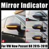 For Volkswagen Passat B8 2015-2020 For VW Arteon 2016-2017 Side Mirror Flashing Light LED Side Wing Dynamic Turn Signal Blinker