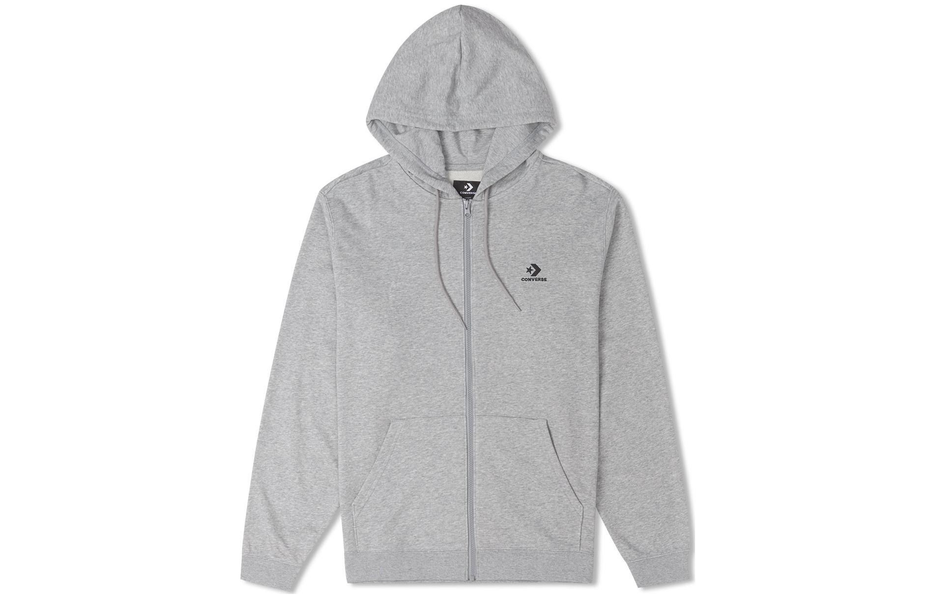 Converse Sweatshirt Unisex Gray 10023871-A02 L