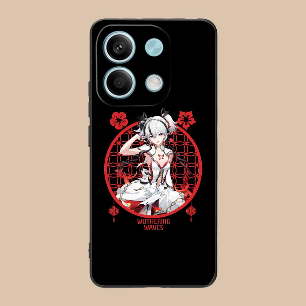 Wuthering Waves Camellya Phone Case for Xiaomi 15 14 13 12 Mi 11 T Ultra Lite Pro S X 5G Colorful Printing Cover Luxury Pretty