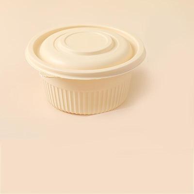 Yinmei 500ML Biodegradable Corn Starch Disposable Round Bowls