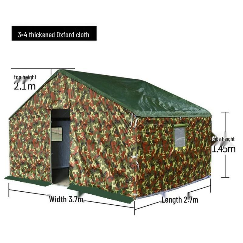 Outdoor Thickened Oxford Cloth Emergency Relief Tent