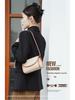 2025 Trendy Handbag: Fashionable Color Block Leather Crossbody Bag for Women