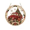 DIY Christmas Diamond Art Ornament  Car with Tree 5D Crystal Kit