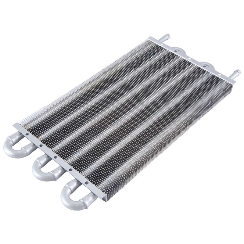 Gearbox Radiator Radiator Condenser Water Tank Transmission Universal Parts Accessories Silver
