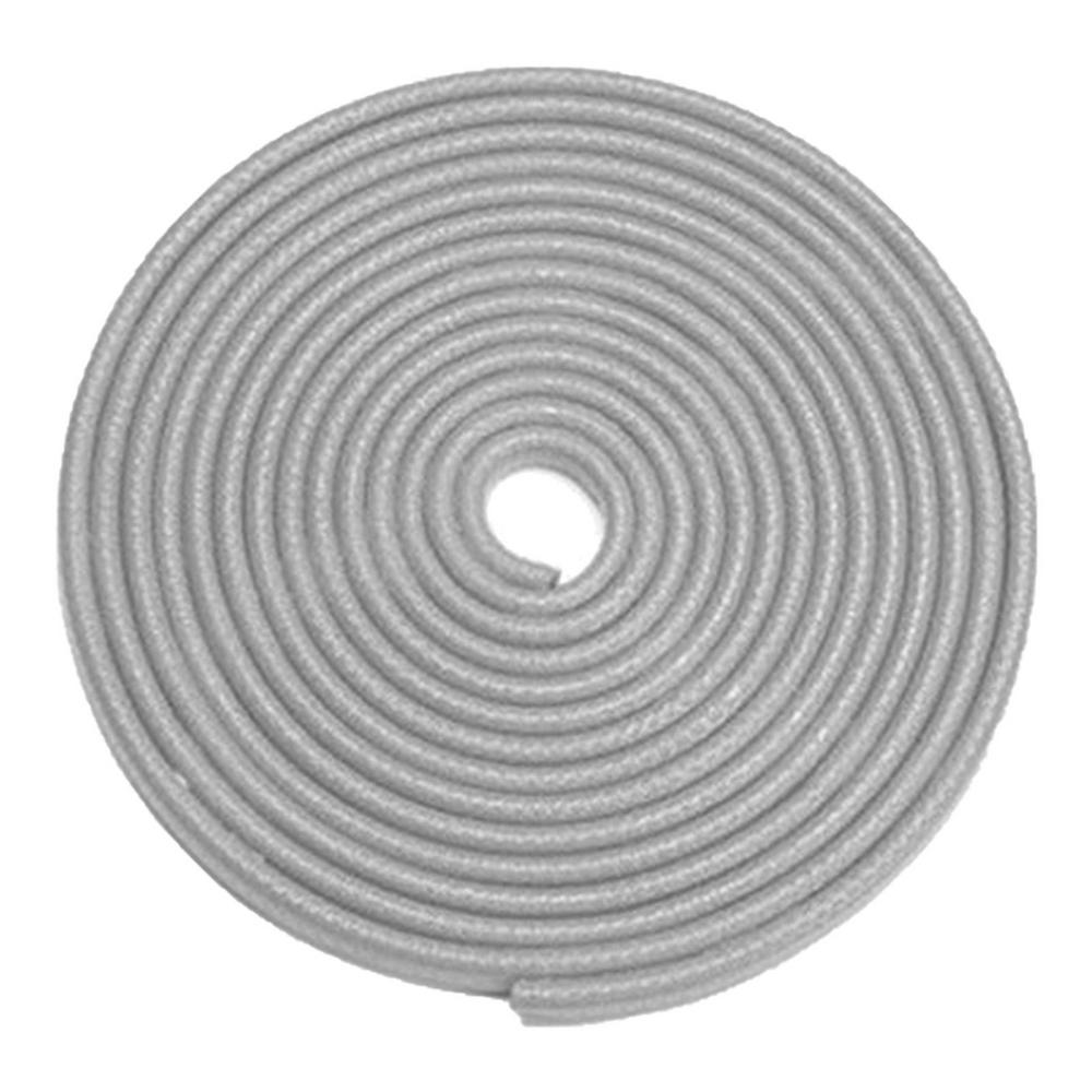 Car Door Protector Edge Anti-scratch Strip 5M Rubber Stainless Steel Stainless Steel Auto Door Sealing Strip Door Bumper Trim