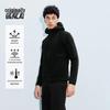 Men's Anti-Static Fleece Hooded Sport Jacket