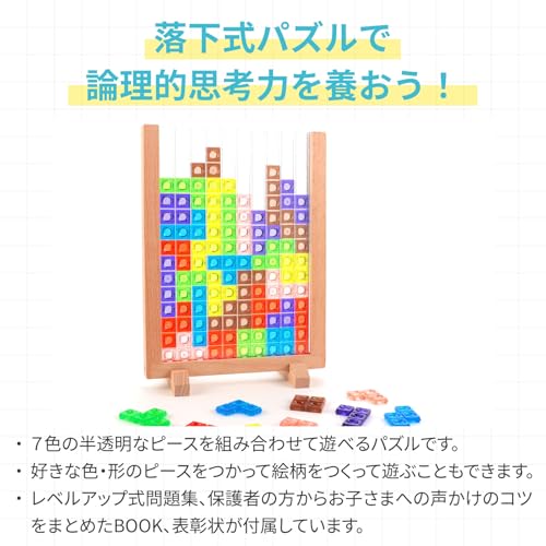 Artec MiraTOY Colorful Tetris Puzzle (21718) - Educational Toy