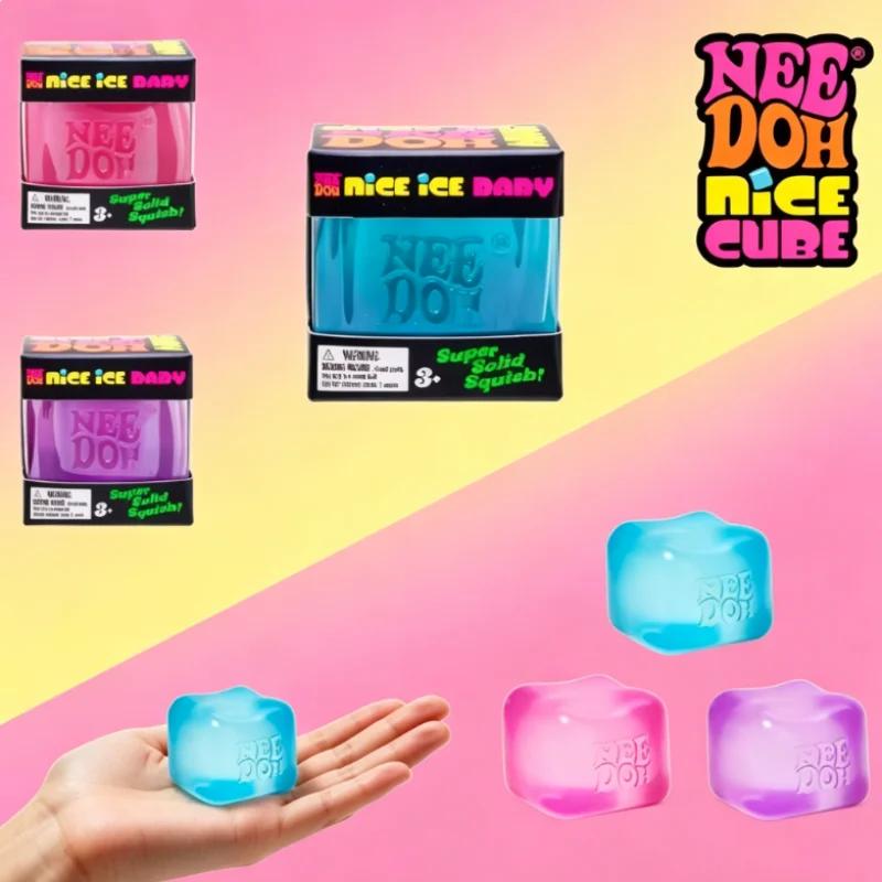 Interesting Toys Soft Decompression Block Squish Toy, Schylling Needoh Nice Cube Puzzle Venting Relax Fidget Toys For Kids