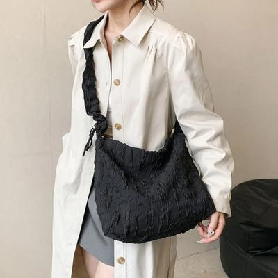 Hochwertige, leichte Shopper-Tasche mit großem Fassungsvermögen, Achseltasche, weiche, wolkenfaltenförmige Damenhandtasche, modische Bubbles-Umhängetasche