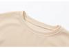 Plus Size Women's Casual Solid Color Long Sleeve Round Neck Hoodie