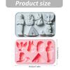 Food Grade Silicone Egyptian Chocolate Mould Set Of 6 For Desserts And Crafts