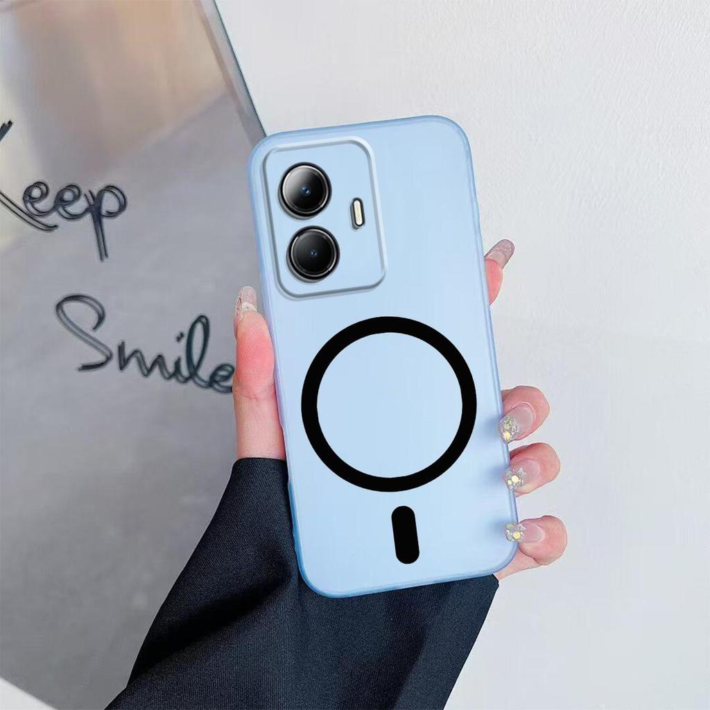 Case for Vivo Y55 4G Premium Magnetic Matte Phone Casing Protection Cover