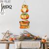 Weather-resistant Outdoor Decor Thanksgiving Pendant Durable Wooden Fall Decoration Pumpkin And Fruit