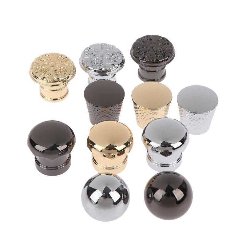 Gold Zinc Alloy 15mm Perfume Bottle Cap Anti-leak Metal Spray Lid for Glass Perfume Atomizer Gifts