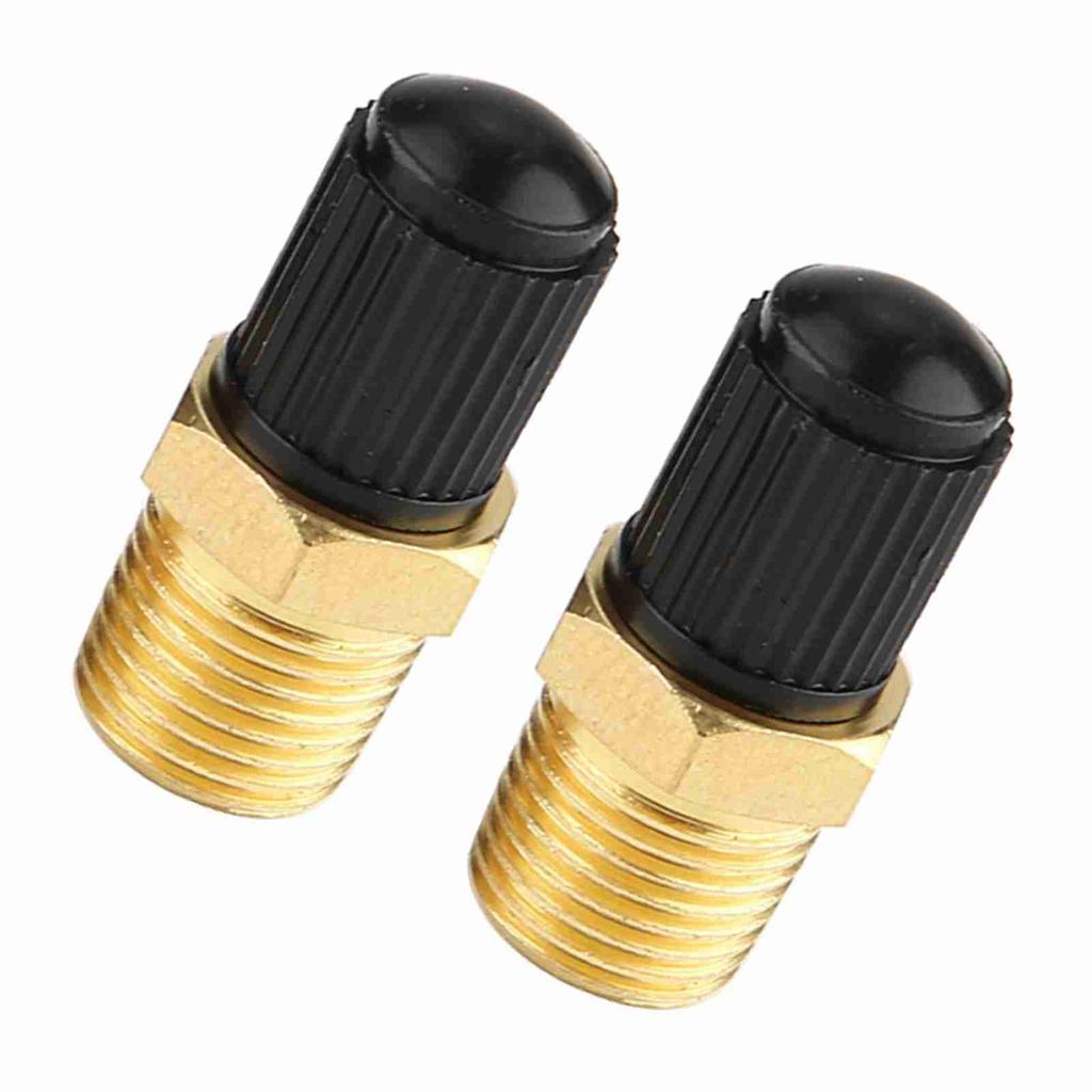 2Pcs 1 8 NPT MPT Brass Air Compressor Tank Fill Valve