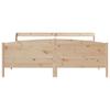 Vidaxl Bed Frame Without Mattress, 180X200 Cm, Solid Pine Wood