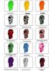 Single-Hole Knitted Prank Mask: Acrylic Yarn Balaclava for Outdoor Warmth