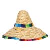 Mini Pet Dogs Straw Hat Sombrero Cat Dog Sun Beach Party Straw Hats for Dogs AccessoriesM