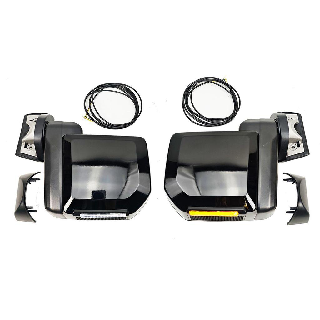 Electroplated Folding Side Rearview Mirror for Toyota Land Cruiser LC76, 79, and 71 Series