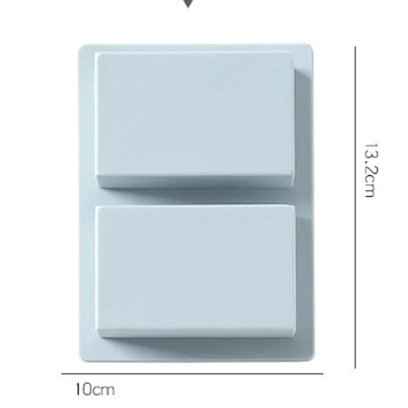 Handmade Simple Handwork Kitchen Tools Accessories Soap Making DIY Silicone Soap Mold Square Shape Silicone Mould Cake Molds