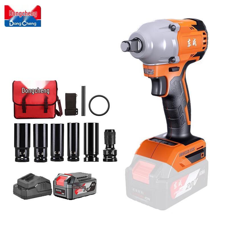 

Dongcheng 20V Brushless Cordless Impact Wrench DCPB288 CN plug (adapter included)