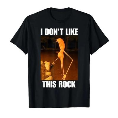 Retro Marcus The Worm I Don't Like This Rock Funny Y2k Tee for Men Women 100% Cotton Men Women Clothing Streetwear High Quality