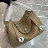 Borsa da Medico Originale in Vera Pelle Piena con Texture Borsa Morbida Strutturata da Donna a Tracolla o da Mano