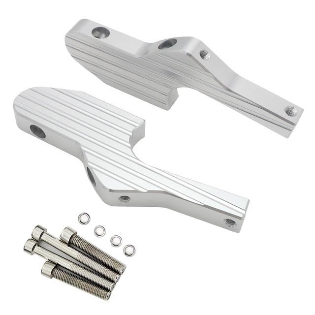 Motorcycle Part Passenger Foot Peg Extensions Footrest Slider Extended Footpeg For Vespa GT GTS GTV 60 125 150 200 250 300 300IE