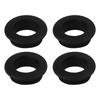 4Piece Car Door Panel Lock Pin Grommet Replacement For Volvo For S80 For S60 For V70 For XC70 /XC90 Bushing Outer Ring Cap Set