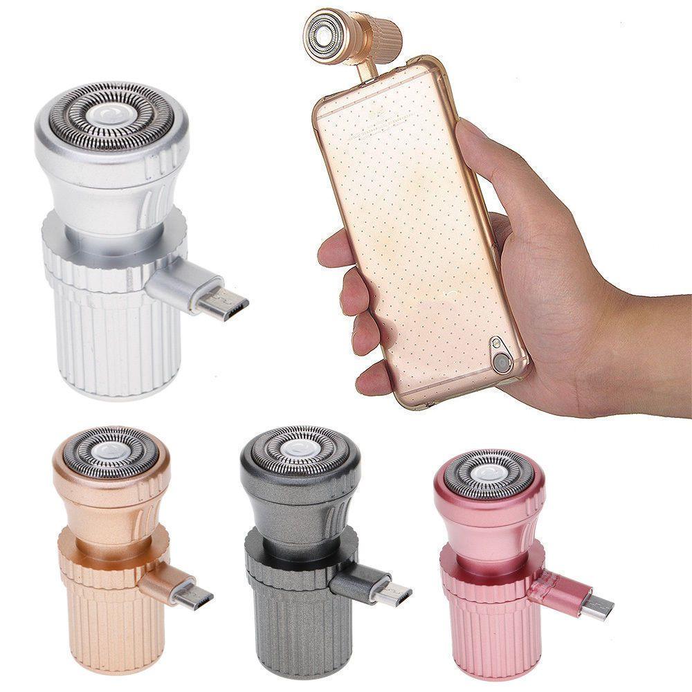 Mini Electric Men Rechargeable Razor Travel Mobile Phone Razor Apple Interface