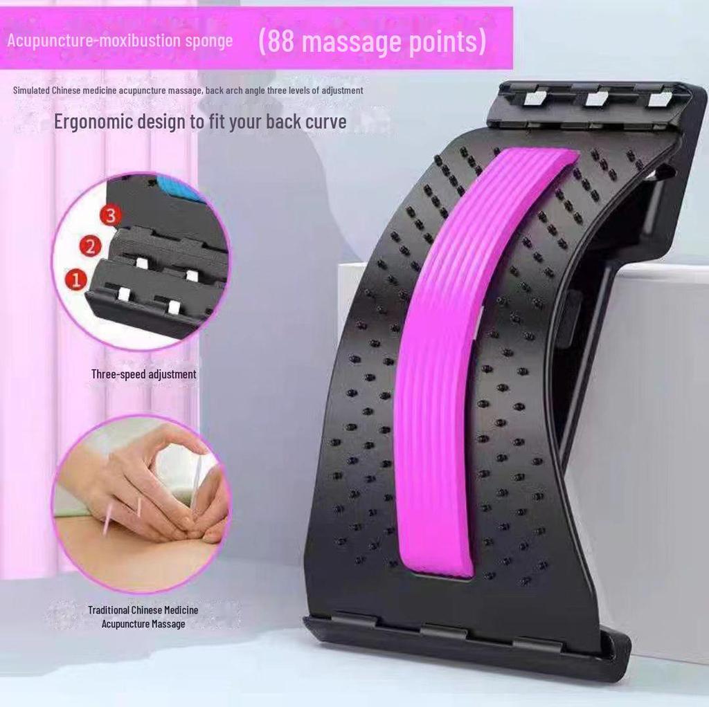 Cervical Spine and Lumbar Stretch Board: Multifunctional Relaxer and Traction Massager for Men and Women
