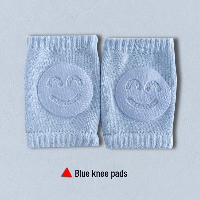 

Дышащие детские наколенники и налокотники для ползания и ходьбы - Дизайн со смайликом One Size (0-3 years)