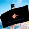 Jeanneau Logo Beach Towel Colorful Bath Towels For Girl Microfiber Quick Dry Custom Sand Free Beach Yoga Spa Gym Pool