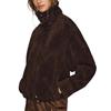 Women's Retro Slim Fit Long Sleeve Chain Jacket for Women Casual Outerwear