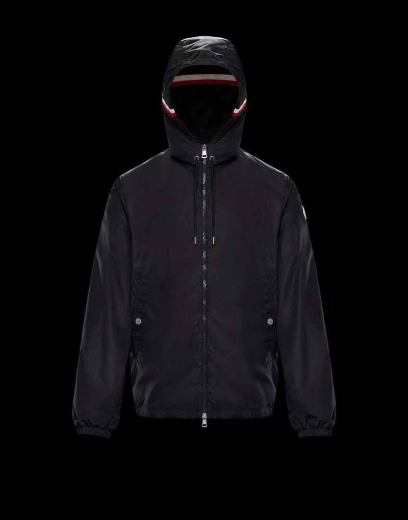 Men's French Style 2025 Autumn Quick-Dry Hooded Polyester Sun Protection Outdoor Jacket