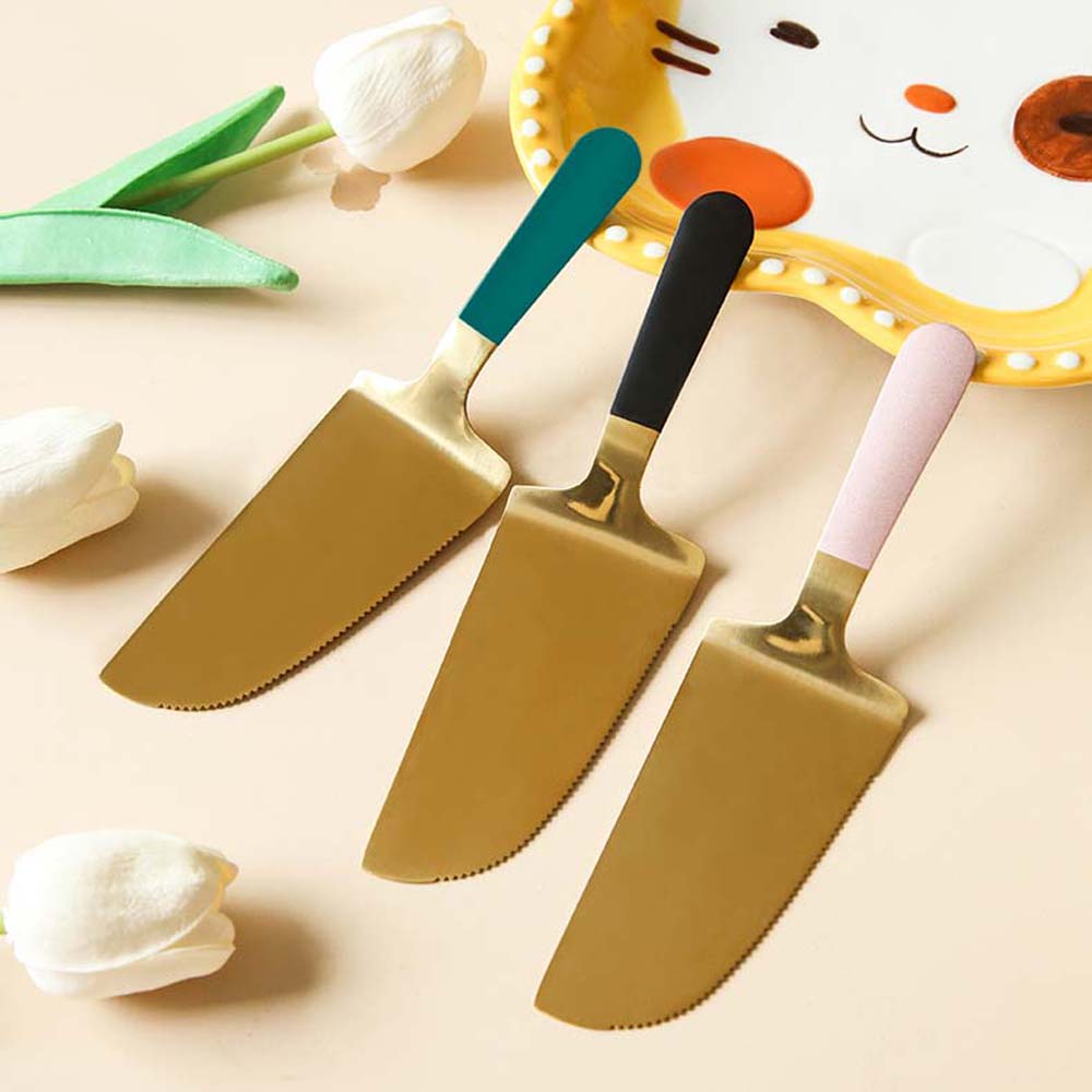 Stainless Steel Blade Kitchen Pastry Baking Tool Pie Server Pizza Spatula Cake Cutter