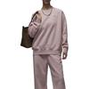 Jordan Flight Fleece Soft Comfortable Stylish Sweatshirt Women tops Oxford-Pink FV7054601