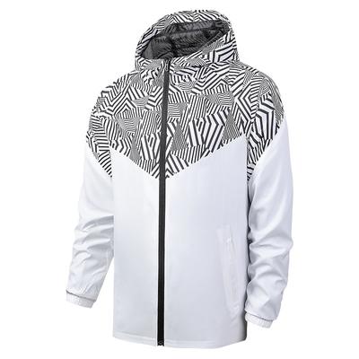 Vêtements de sport Veste à capuche camouflage décontractée d'extérieur légère et respirante pour hommes