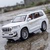1:24 Toyota Prado Off Road SUV Alloy Metal Diecast Model Car High Simulation Children Collectibles Ornaments Holiday Present Toy