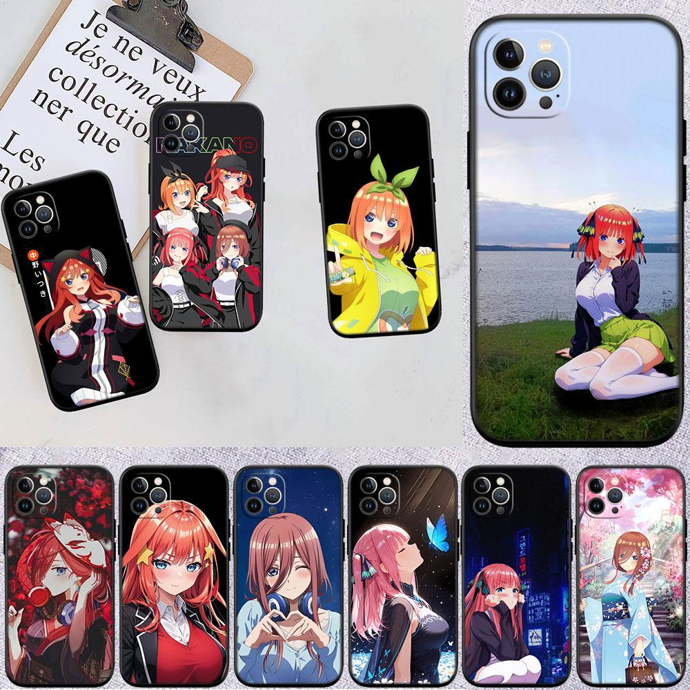 LO62 Miku Nino Itsuki Nakano Phone Case for Samsung Galaxy Note 10 20 S23 S24 S25 Ultra FE Plus Edge Lite A02S A35 A07 A17